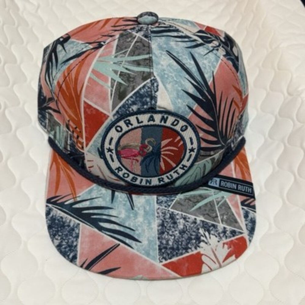 Robin Ruth Hat Miami FL Flamingo Adjustable Snapback